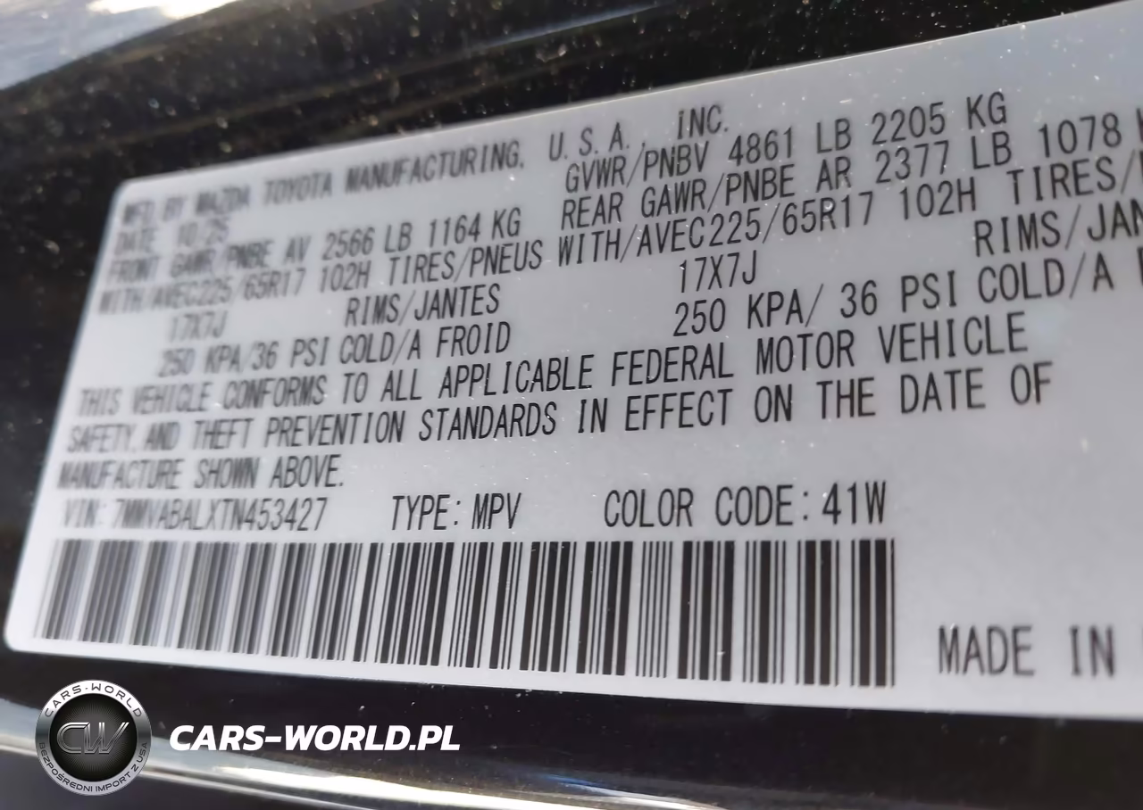 2026 Mazda Cx-50 2.5 S Select VIN:7MMVABALXTN453427 - 9
