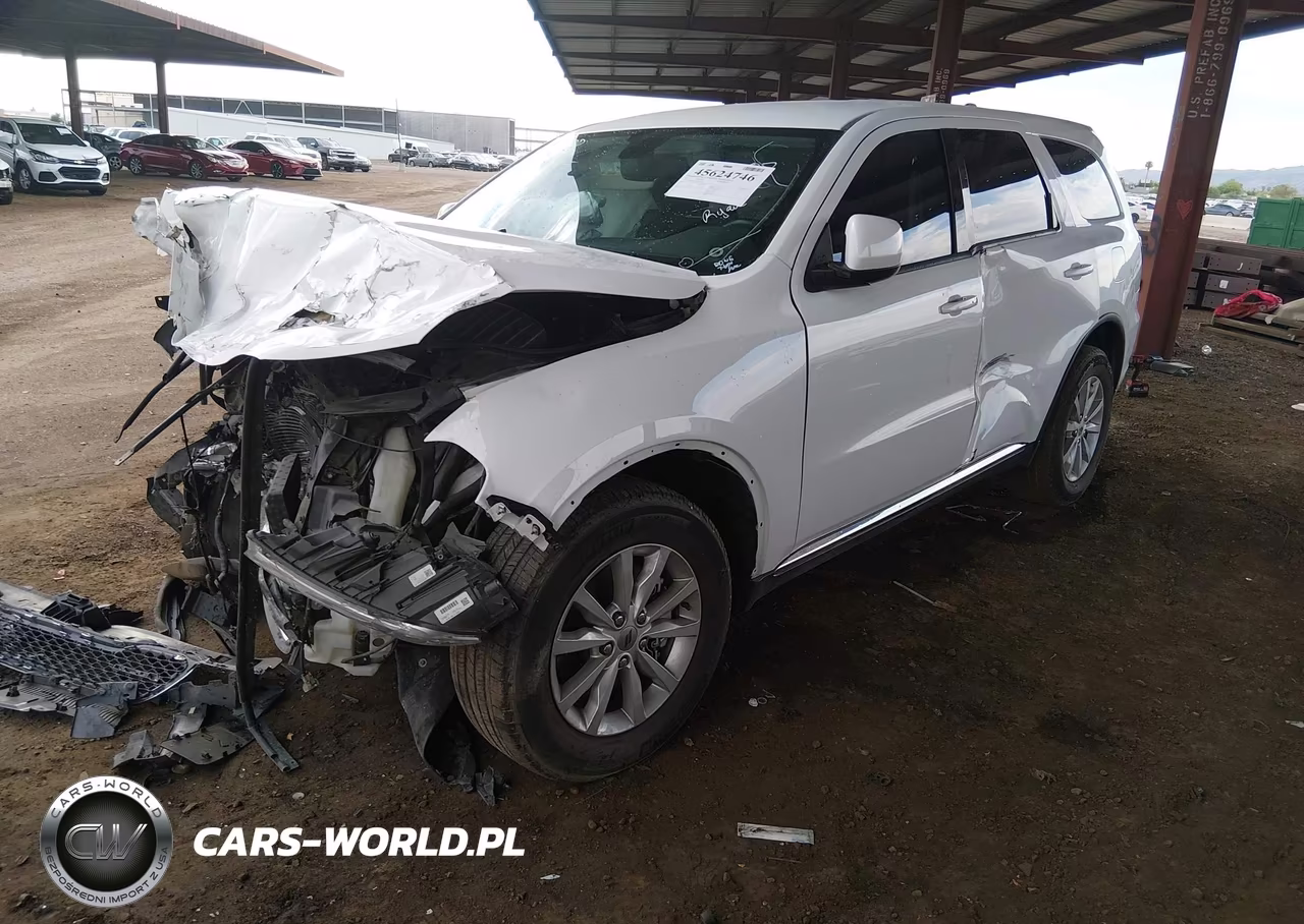 2021 Dodge Durango Sxt Rwd VIN:1C4RDHAG2MC641175 - 2