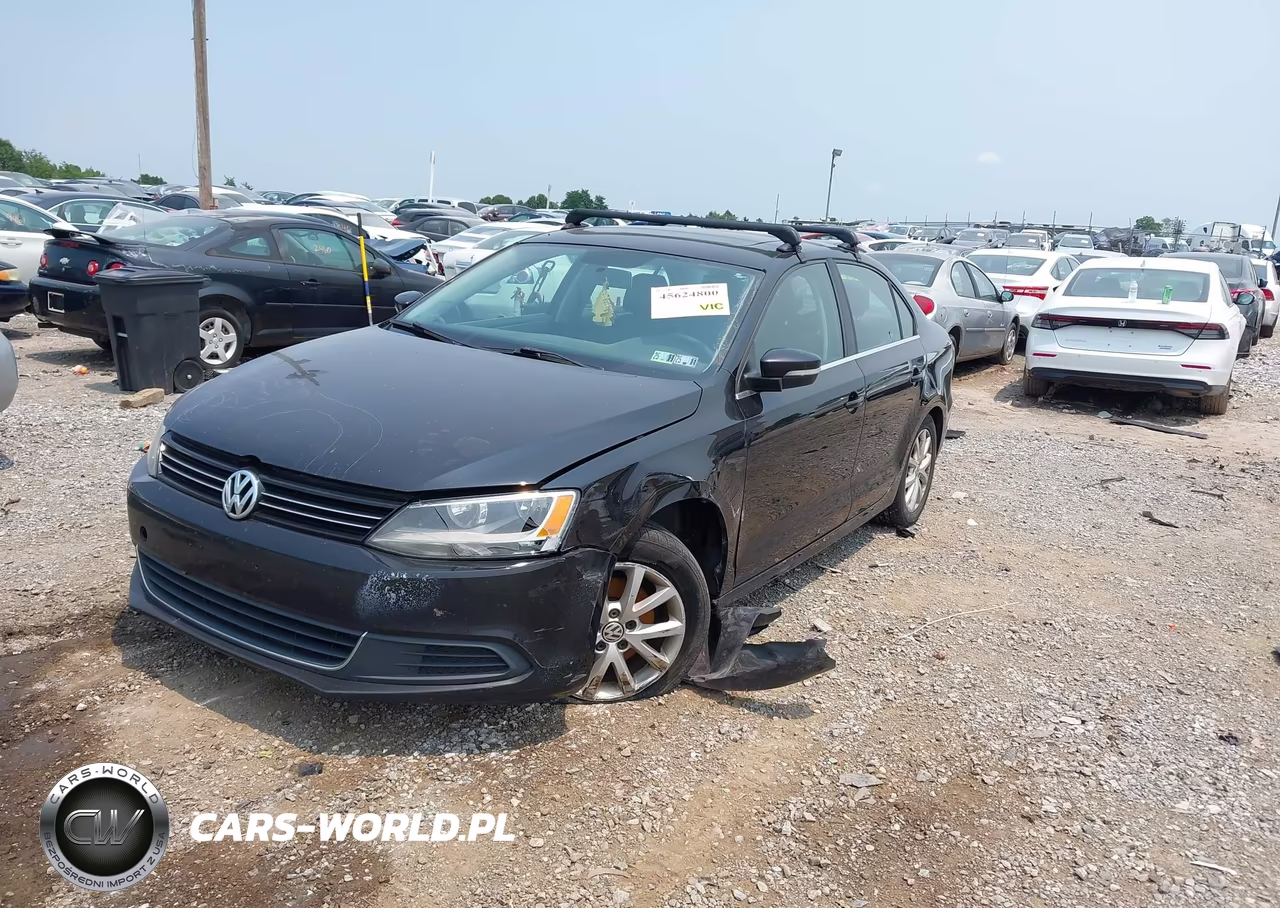 2013 Volkswagen Jetta 2.5L Se VIN:3VWDP7AJ4DM257319 - 2