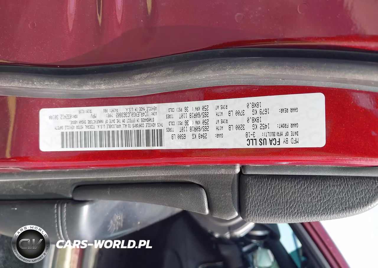 2018 Jeep Grand Cherokee Laredo E 4X2 VIN:1C4RJEAG0JC363802 - 9