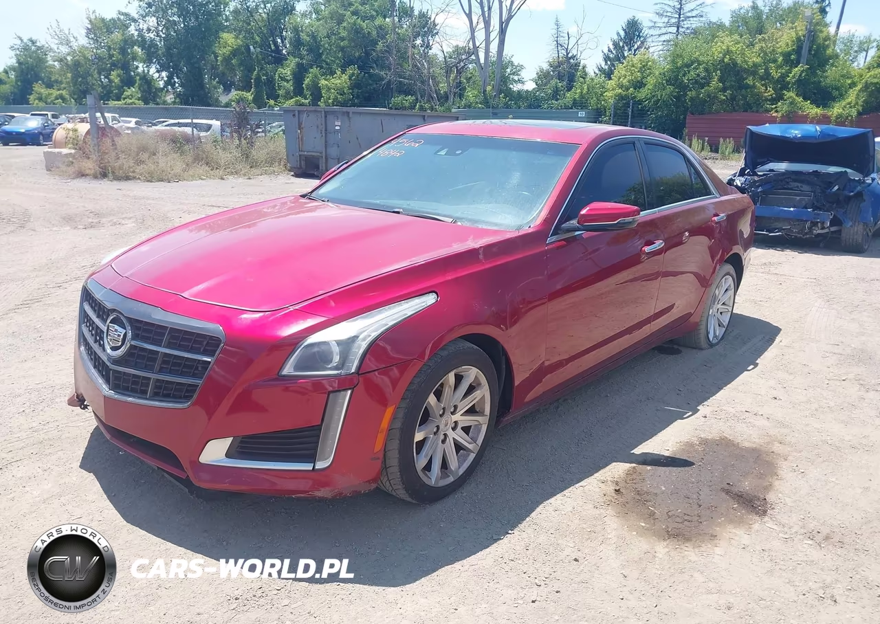 2014 Cadillac Cts Luxury VIN:1G6AX5SX2E0155523 - 2