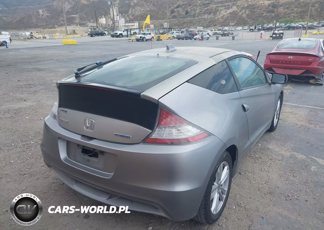 2011 Honda Cr-Z Ex VIN:JHMZF1D67BS015062 - 4