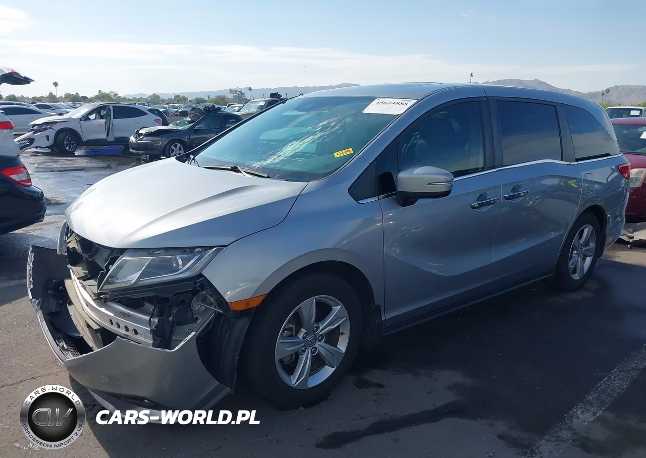 2019 Honda Odyssey Ex-L VIN:5FNRL6H70KB105256 - 2