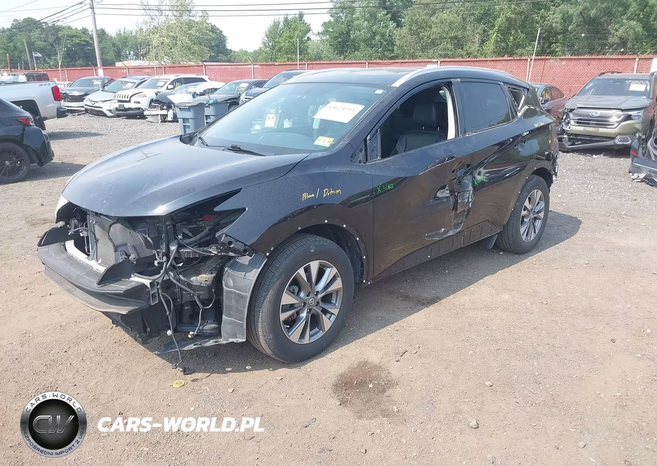 2015 Nissan Murano Sl VIN:5N1AZ2MH3FN243279 - 2