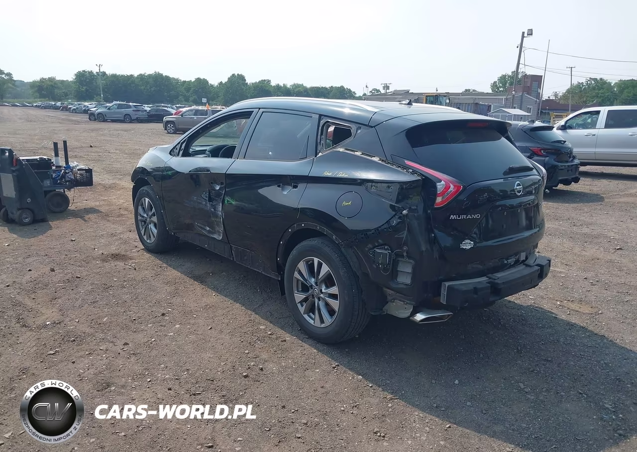 2015 Nissan Murano Sl VIN:5N1AZ2MH3FN243279 - 3