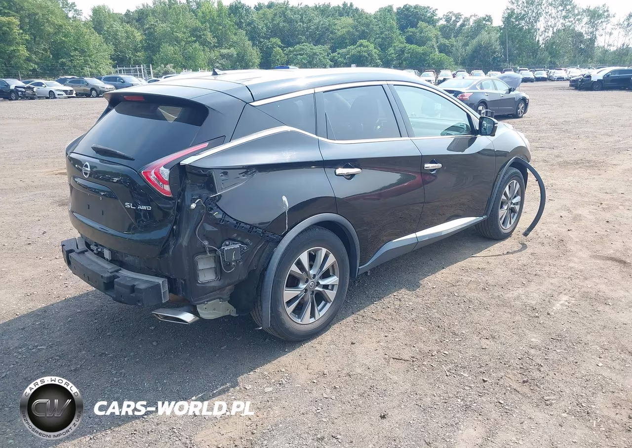 2015 Nissan Murano Sl VIN:5N1AZ2MH3FN243279 - 4