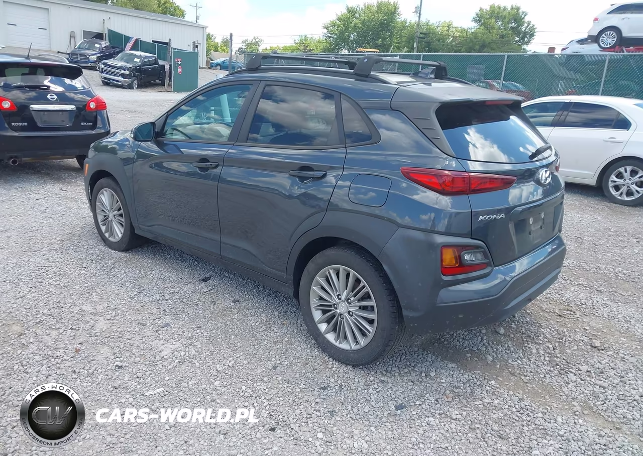 2019 Hyundai Kona Sel VIN:KM8K6CAA1KU352897 - 3