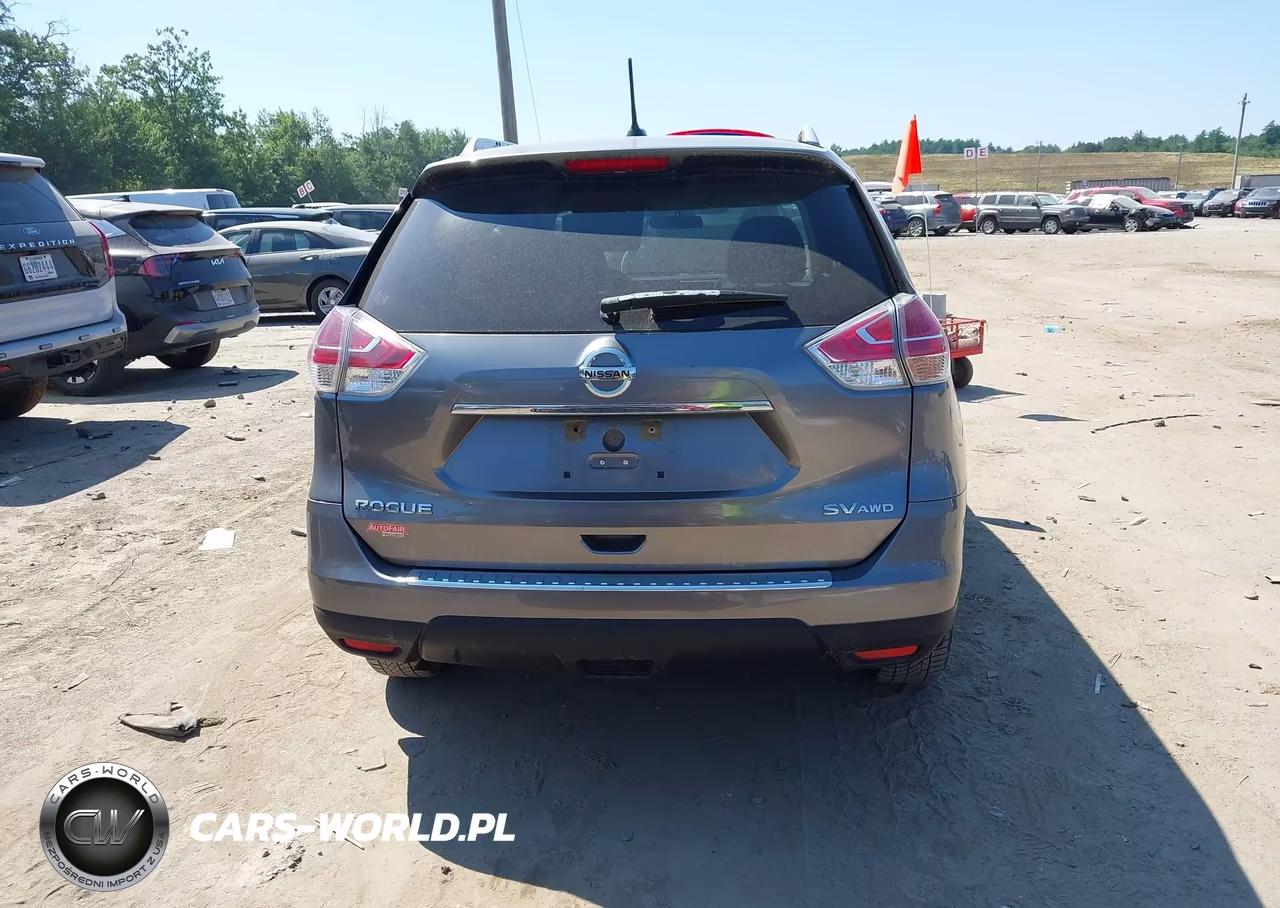 2016 Nissan Rogue Sv VIN:KNMAT2MV0GP693201 - 16