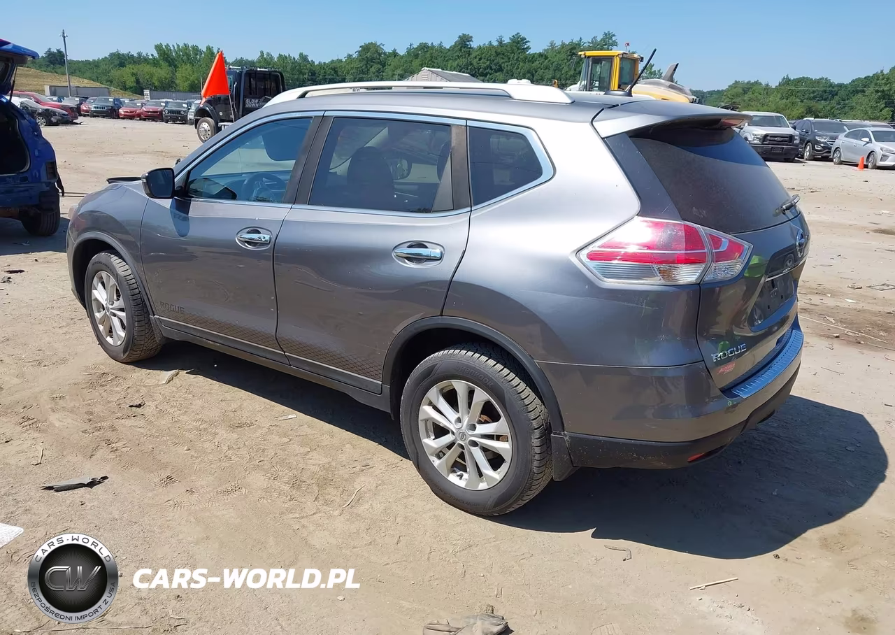 2016 Nissan Rogue Sv VIN:KNMAT2MV0GP693201 - 3