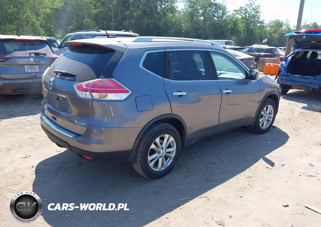 2016 Nissan Rogue Sv VIN:KNMAT2MV0GP693201 - 4