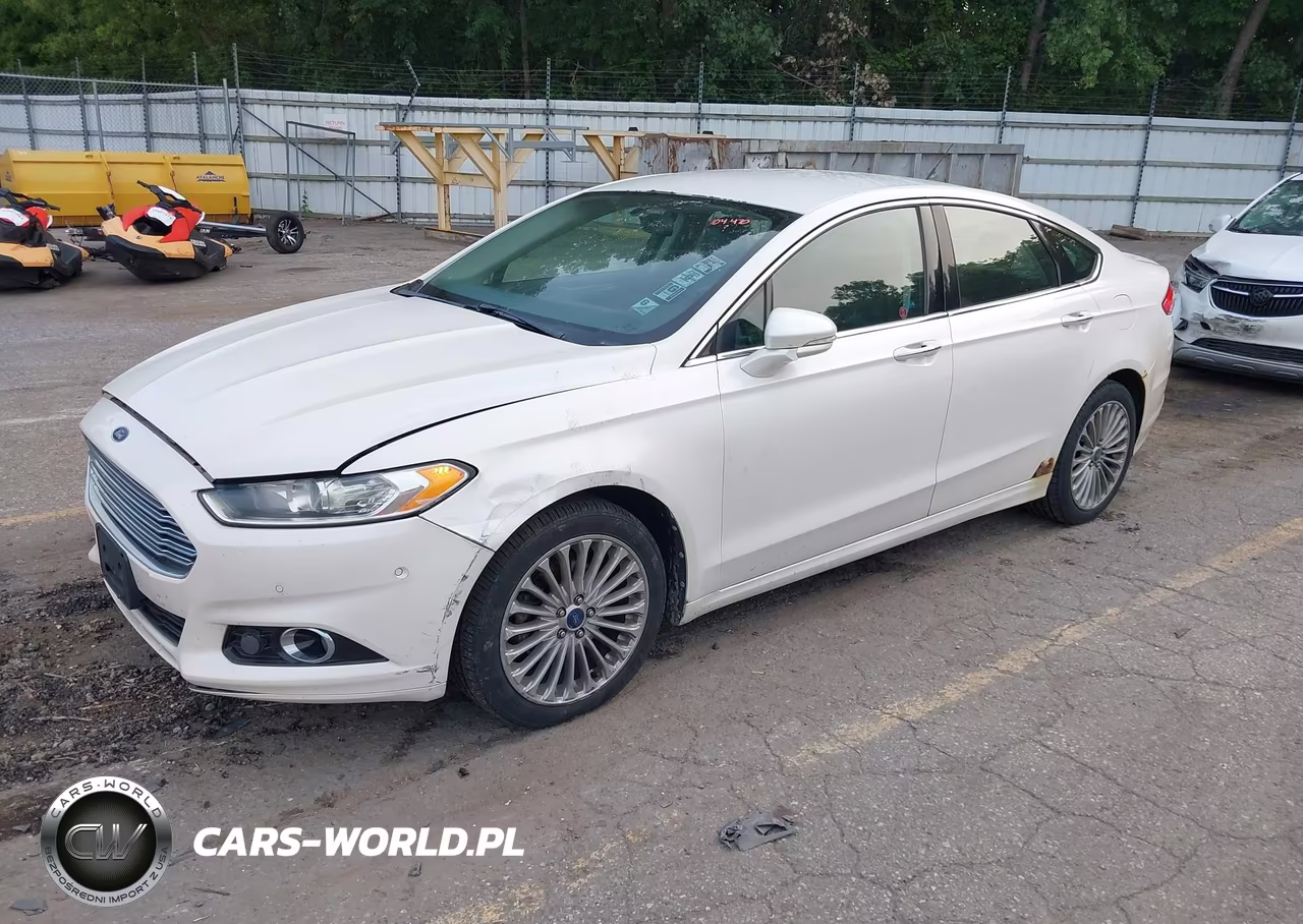 2013 Ford Fusion Titanium VIN:3FA6P0D94DR104470 - 2