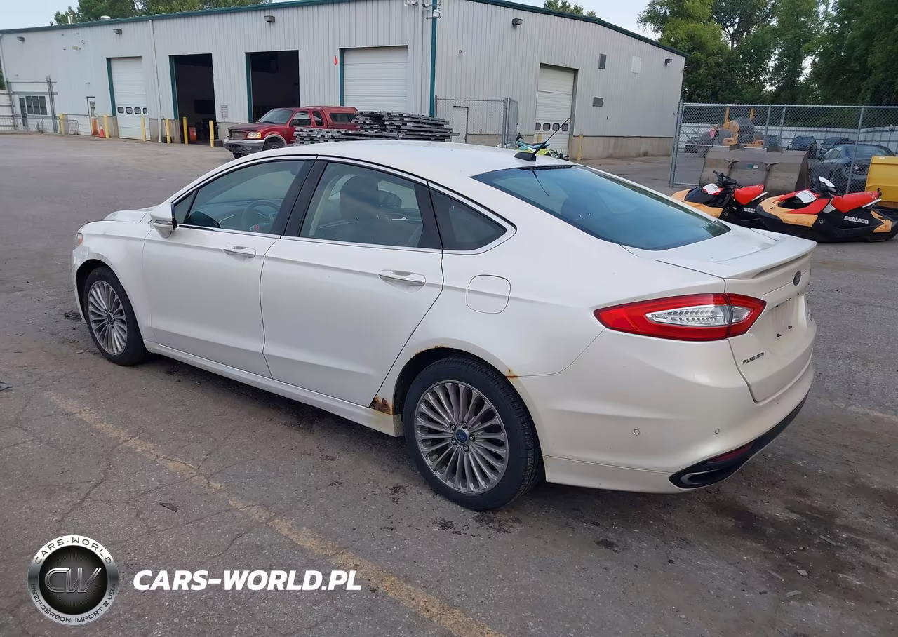 2013 Ford Fusion Titanium VIN:3FA6P0D94DR104470 - 3