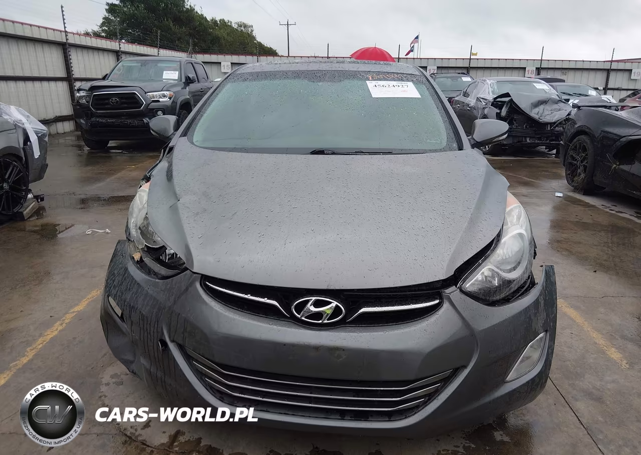 2012 Hyundai Elantra Limited VIN:5NPDH4AE5CH131279 - 12