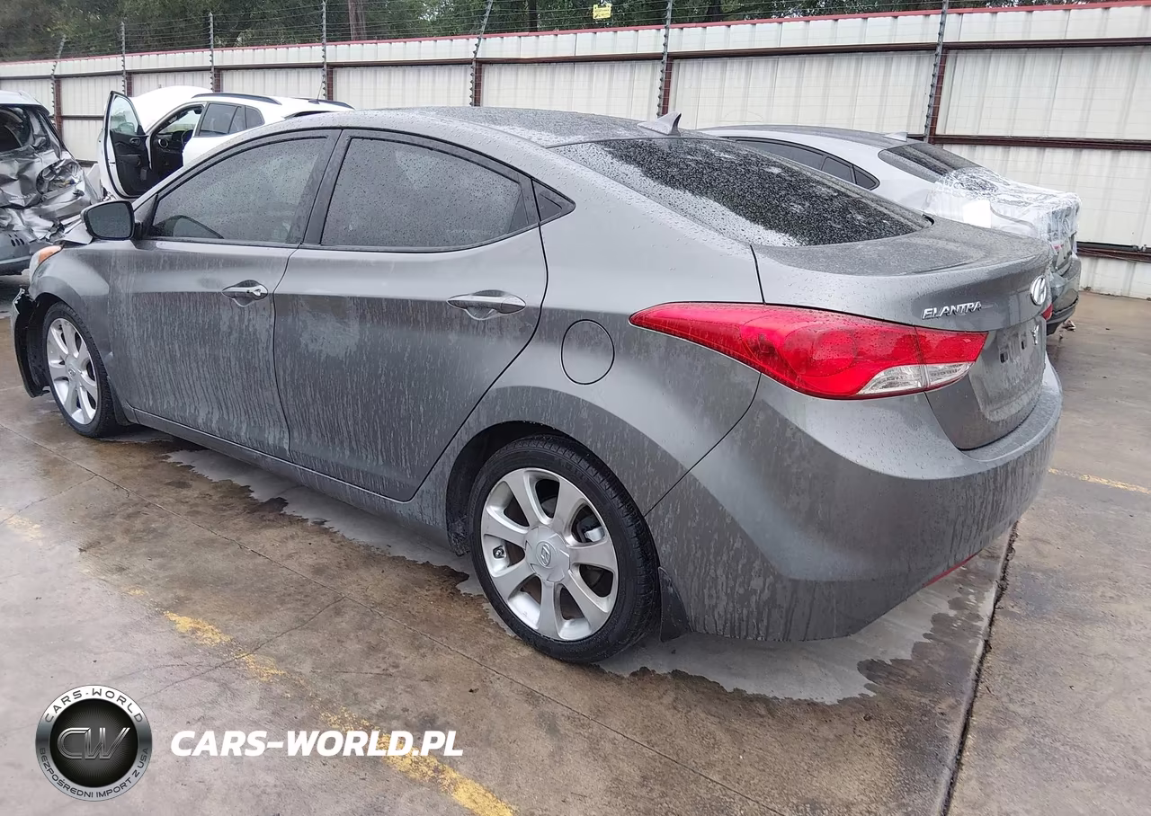 2012 Hyundai Elantra Limited VIN:5NPDH4AE5CH131279 - 3