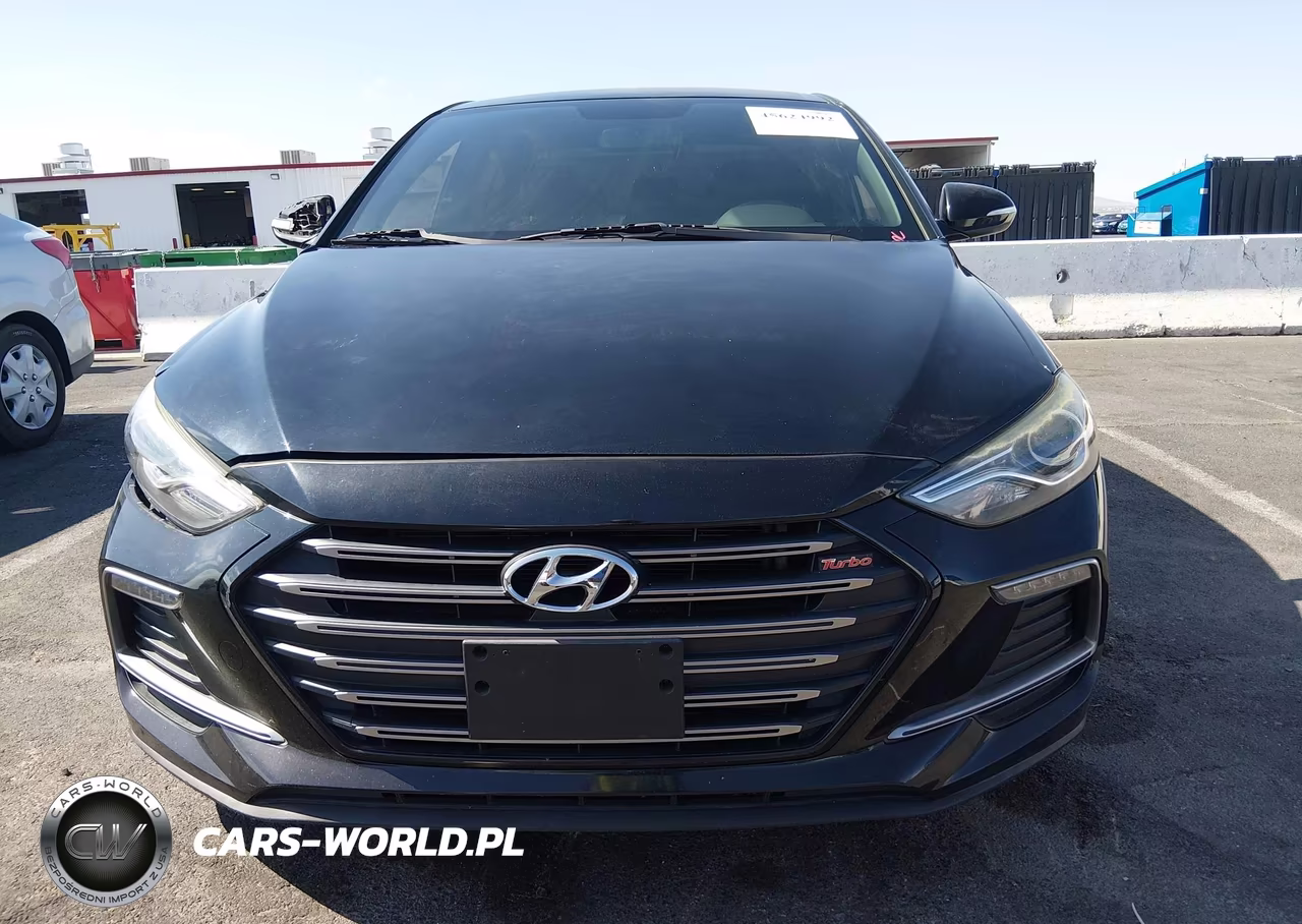 2017 Hyundai Elantra Sport VIN:KMHD04LBXHU345333 - 12