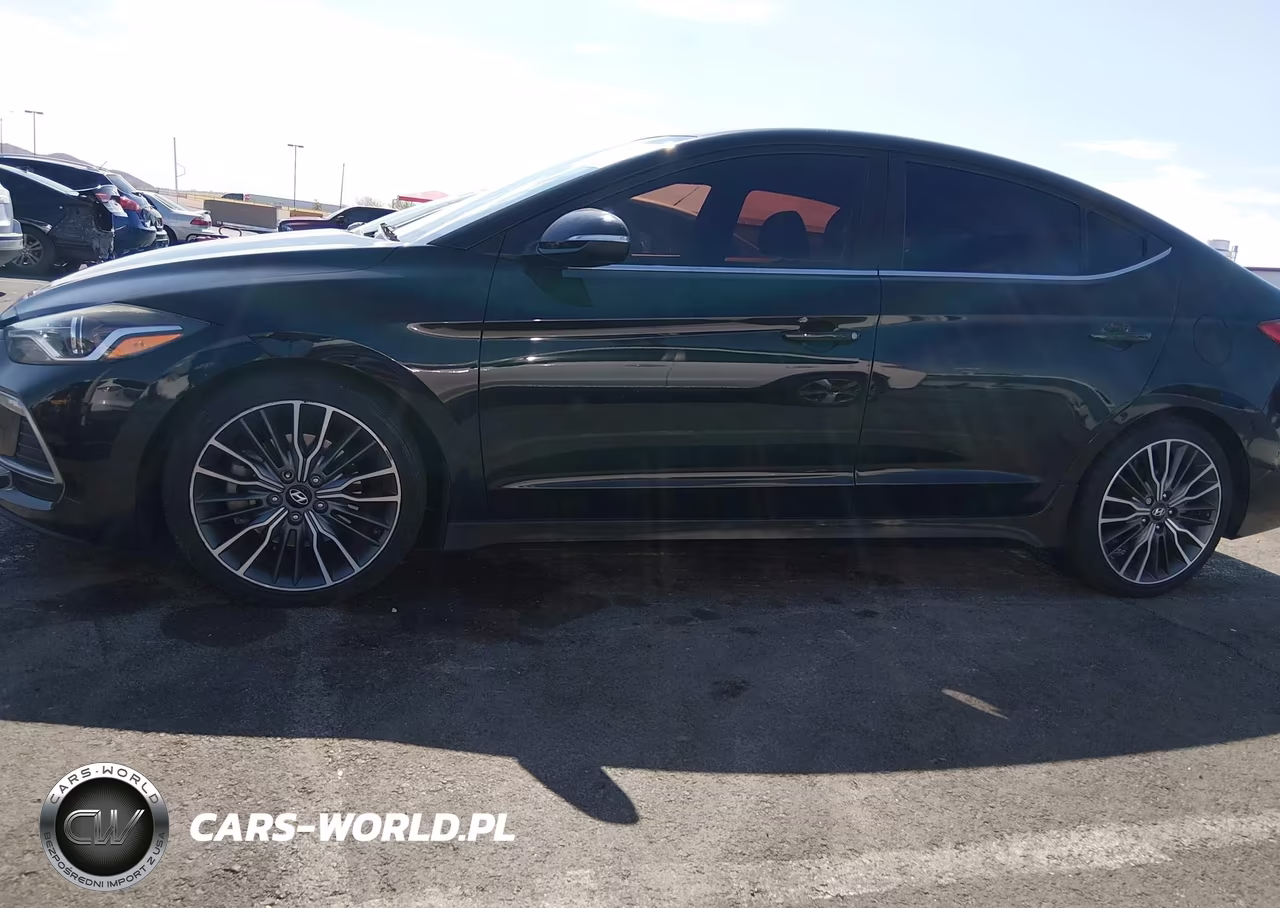 2017 Hyundai Elantra Sport VIN:KMHD04LBXHU345333 - 14