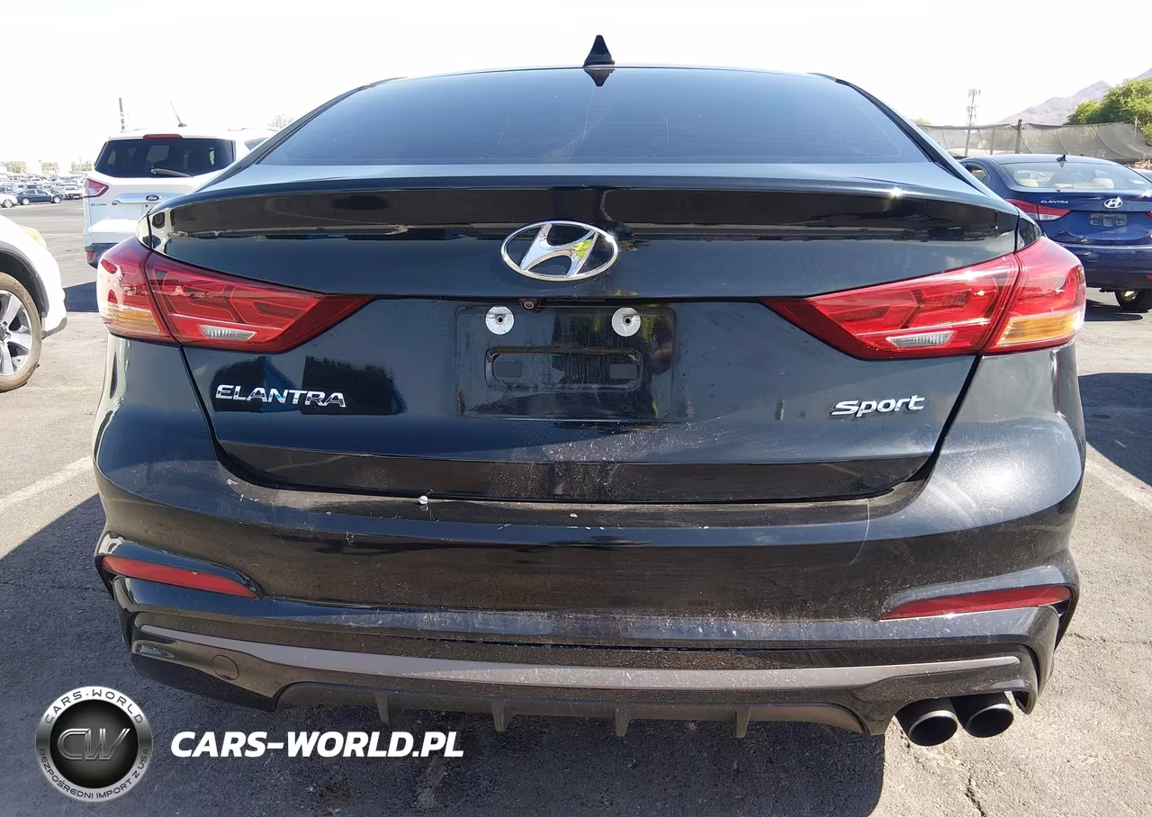 2017 Hyundai Elantra Sport VIN:KMHD04LBXHU345333 - 16