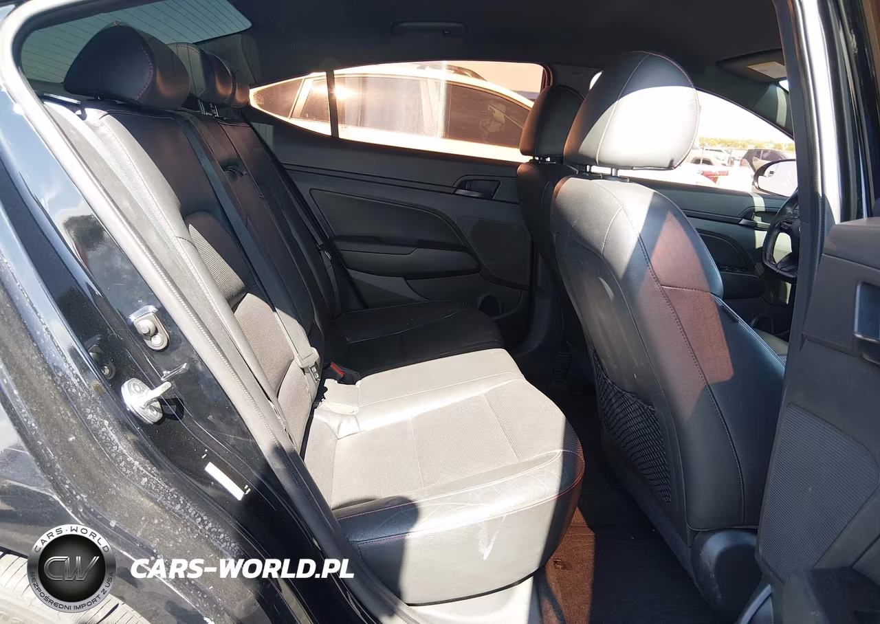 2017 Hyundai Elantra Sport VIN:KMHD04LBXHU345333 - 8