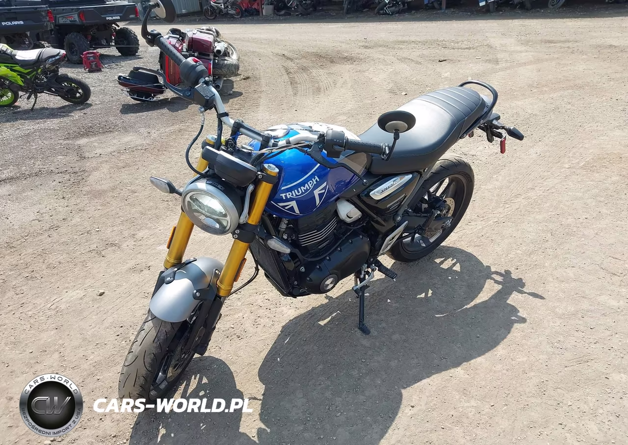 2024 Triumph Motorcycle Speed 400 VIN:SMTT127Y1RNA15693 - 2