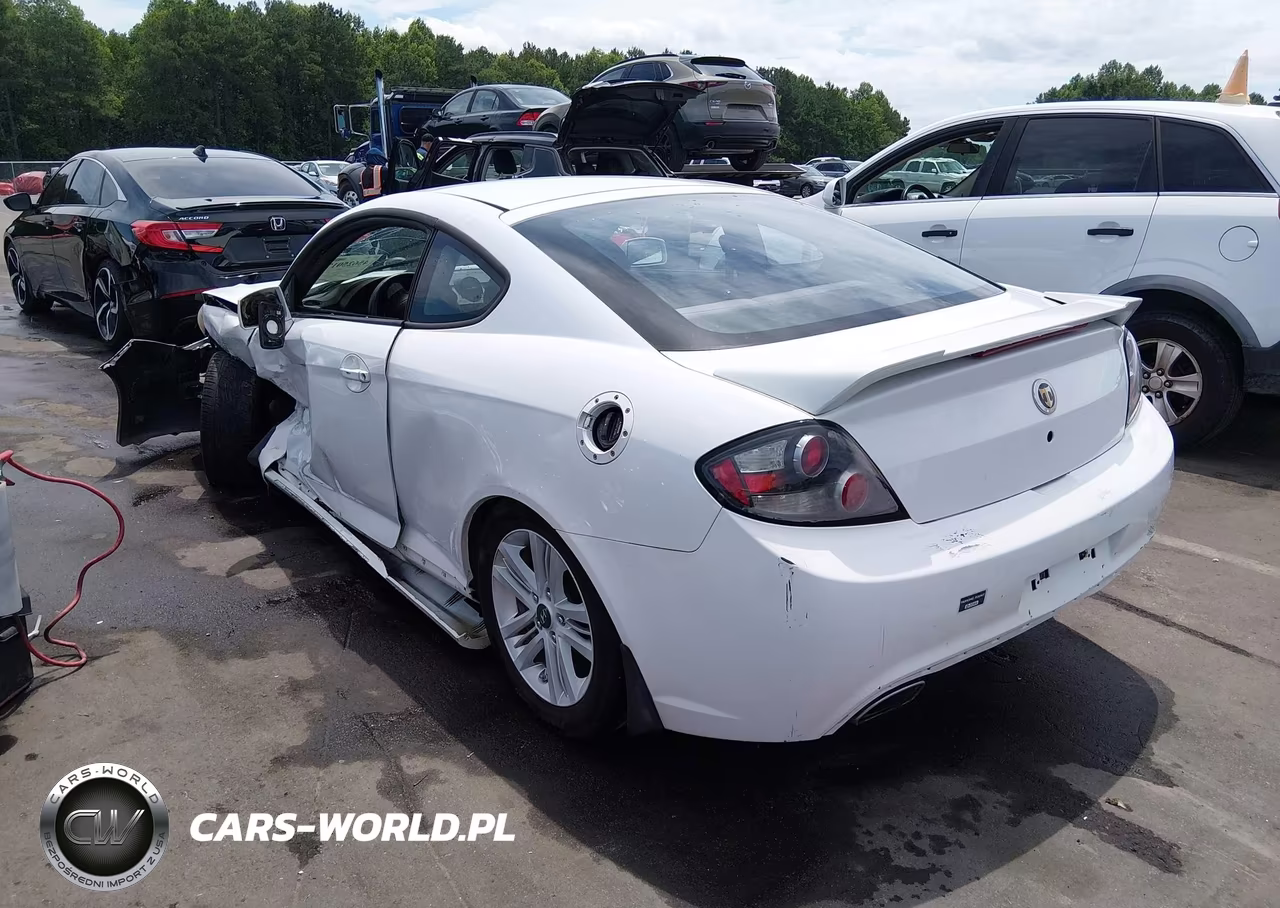 2007 Hyundai Tiburon Gs VIN:KMHHM66D17U255775 - 3