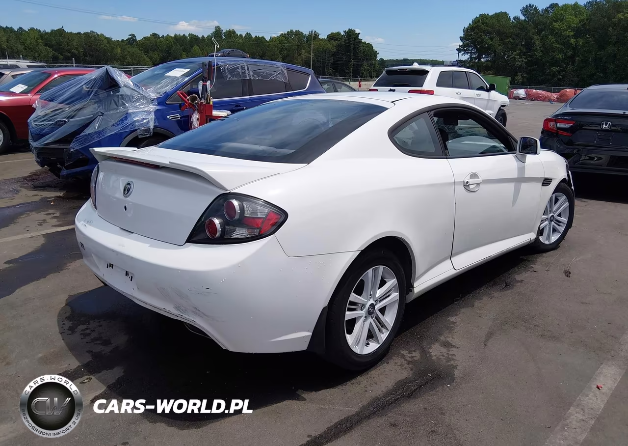 2007 Hyundai Tiburon Gs VIN:KMHHM66D17U255775 - 4
