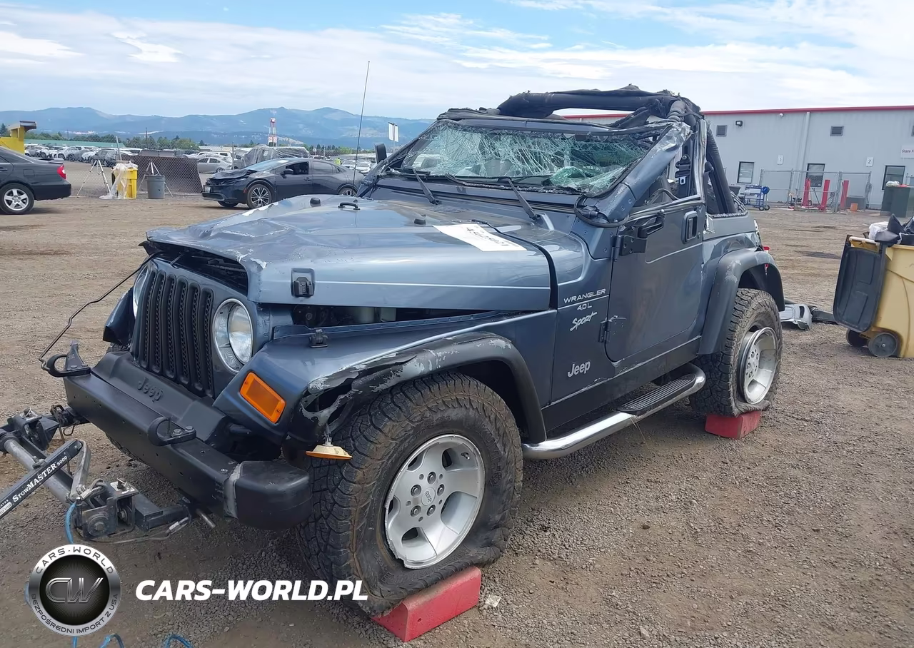 2001 Jeep Wrangler Sport VIN:1J4FA49S51P337513 - 2