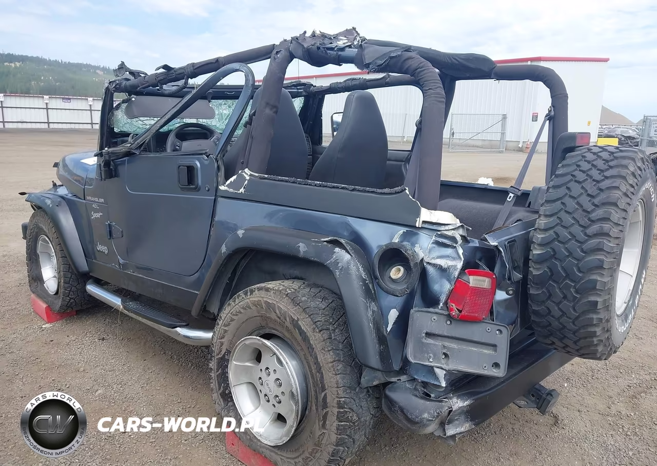 2001 Jeep Wrangler Sport VIN:1J4FA49S51P337513 - 3