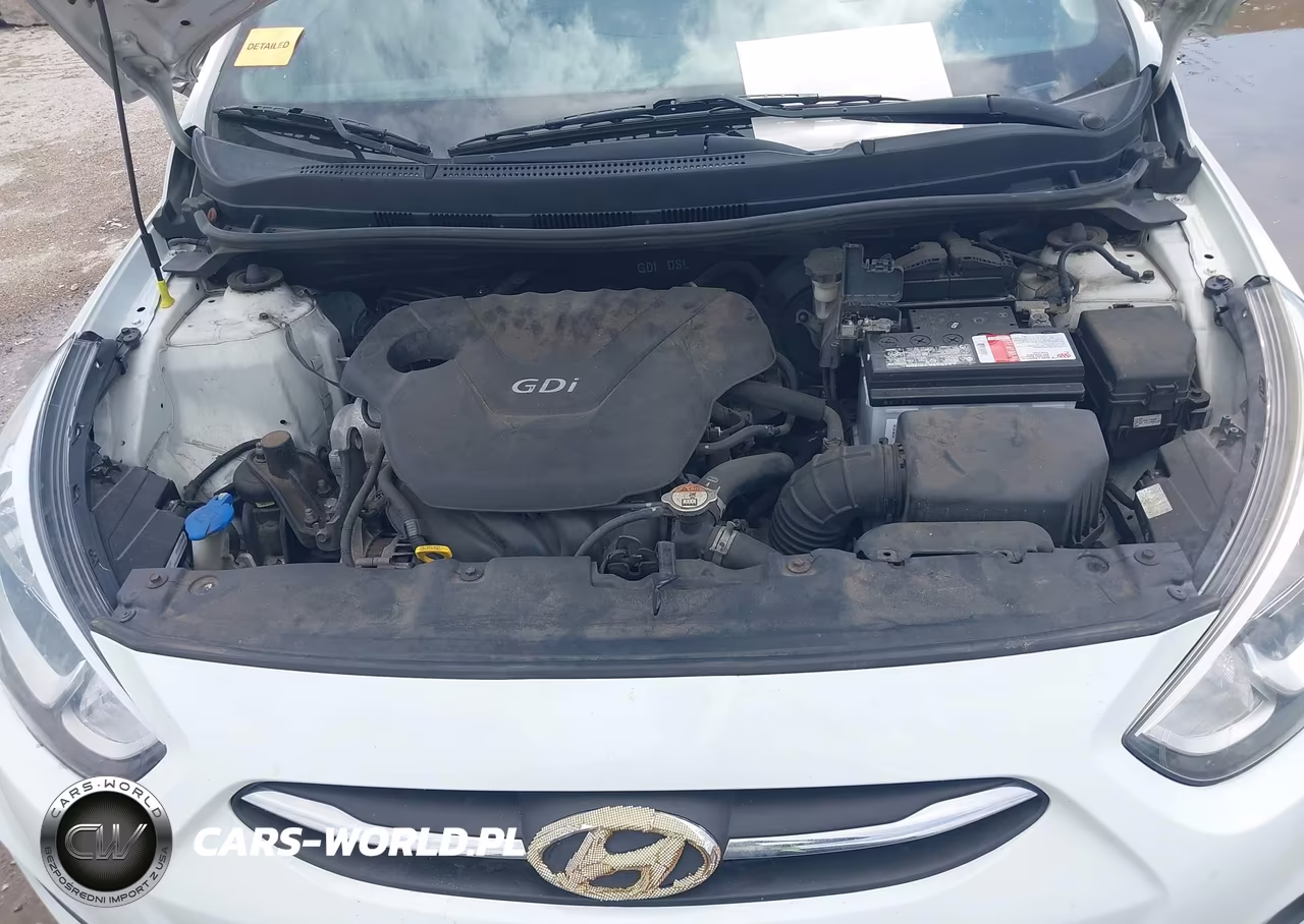 2015 Hyundai Accent Gls VIN:KMHCT4AE3FU825517 - 10