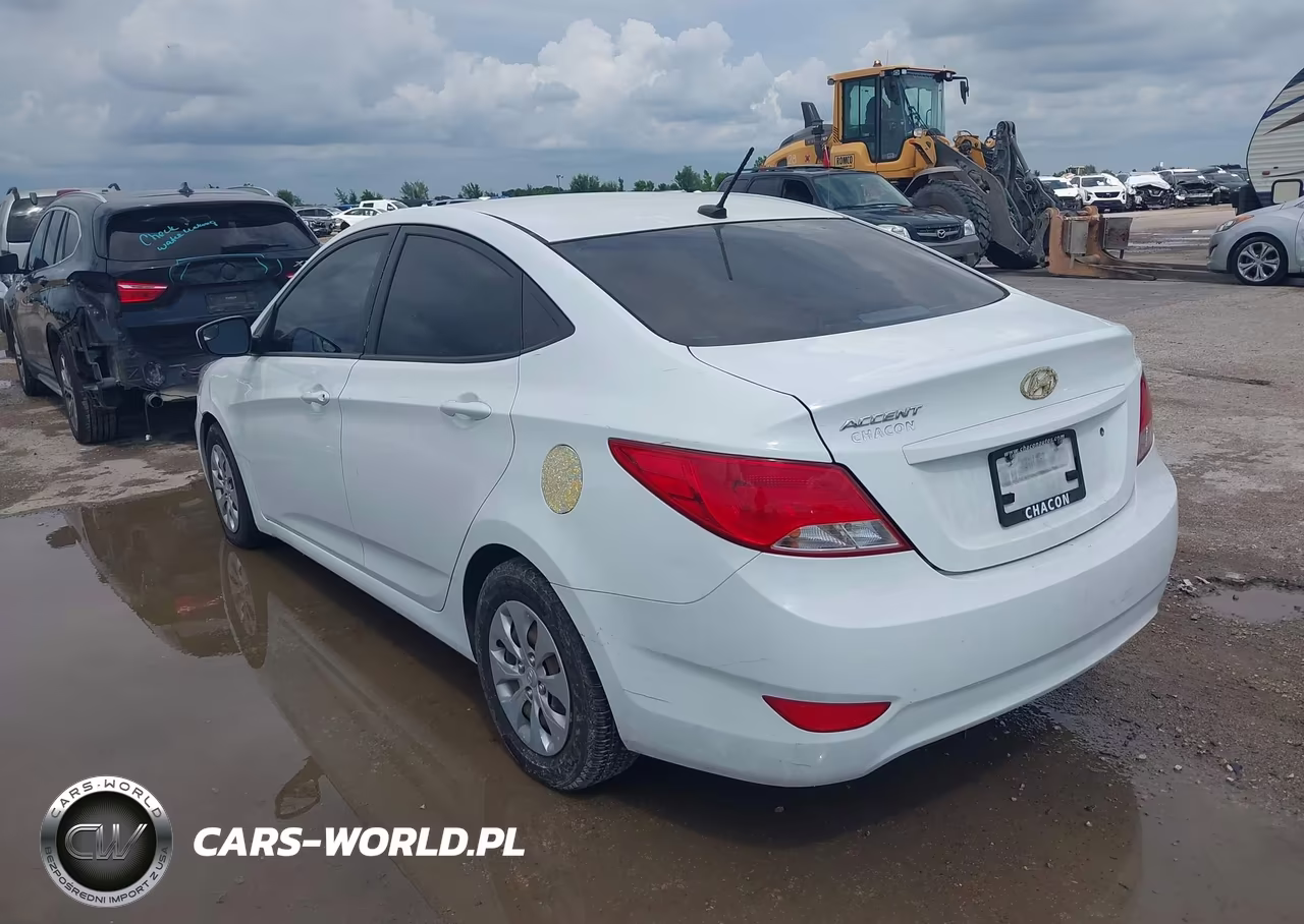 2015 Hyundai Accent Gls VIN:KMHCT4AE3FU825517 - 6