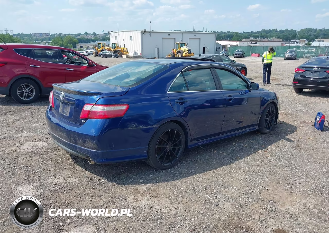 2009 Toyota Camry Se V6 VIN:4T1BK46K89U076957 - 4