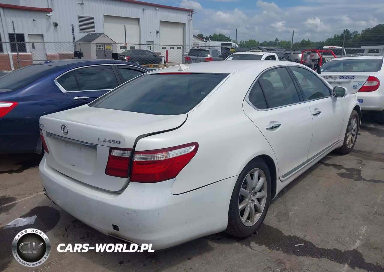 2007 Lexus Ls 460 VIN:JTHBL46F775032121 - 4