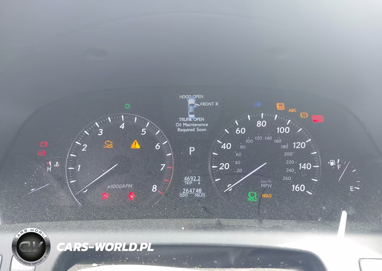 2007 Lexus Ls 460 VIN:JTHBL46F775032121 - 7
