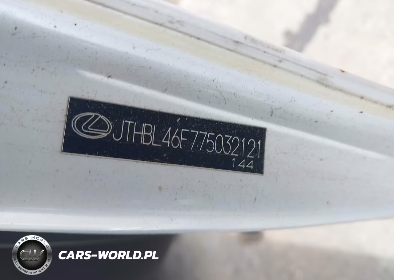 2007 Lexus Ls 460 VIN:JTHBL46F775032121 - 9