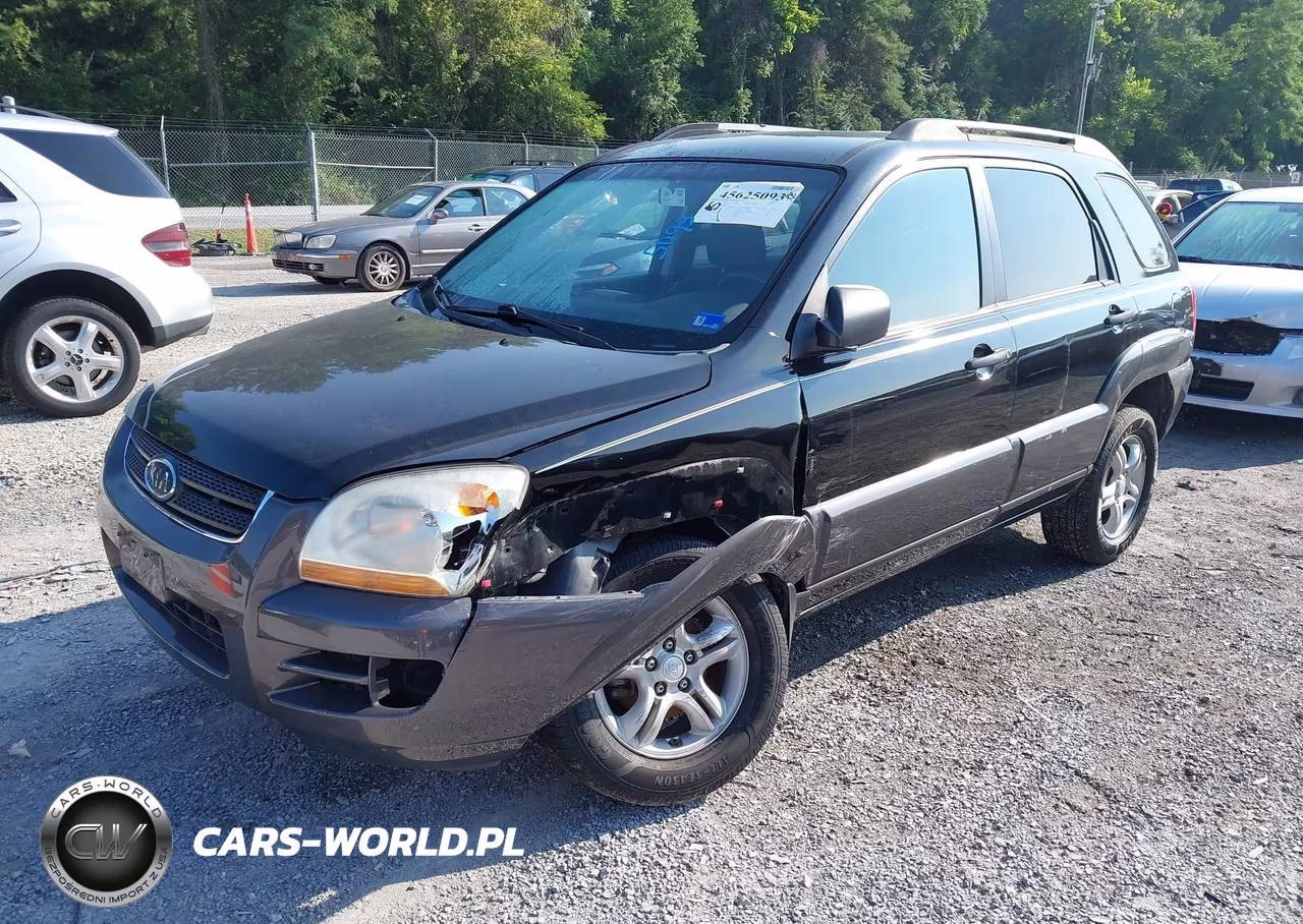 2008 Kia Sportage Lx V6 VIN:KNDJF723887457645 - 2