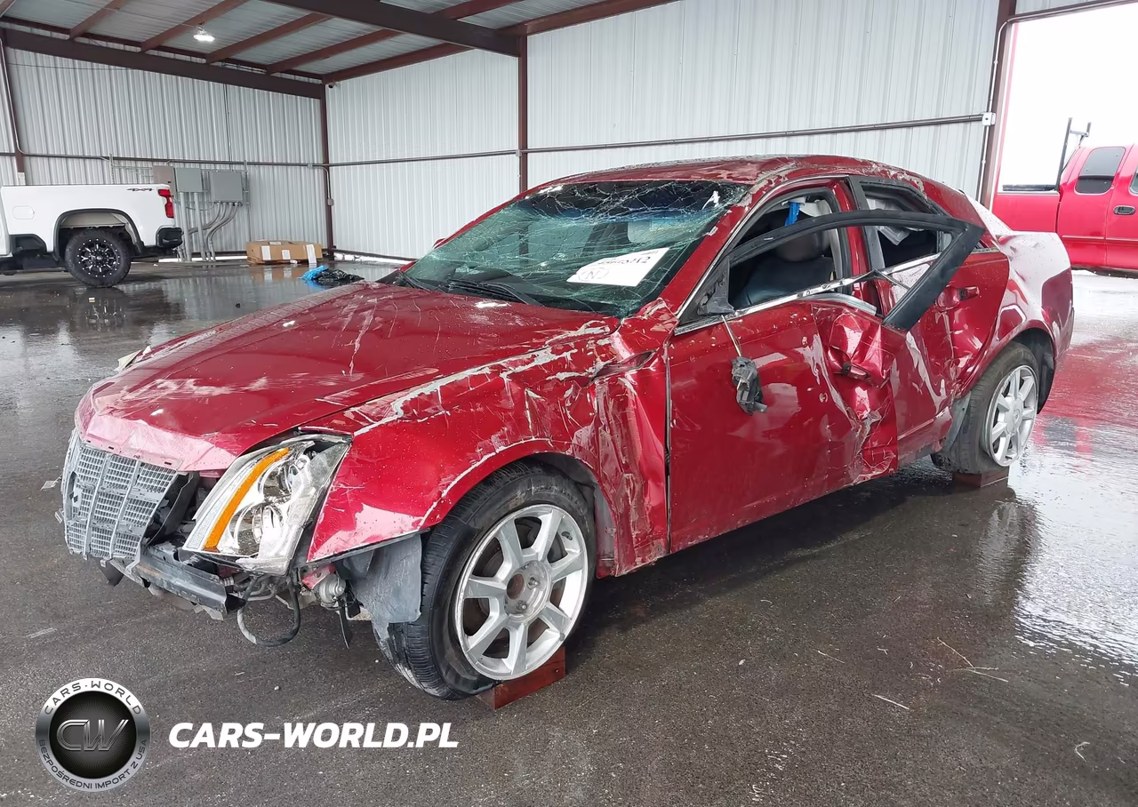 2009 Cadillac Cts Rwd W-1Sa VIN:1G6DF577290136582 - 2