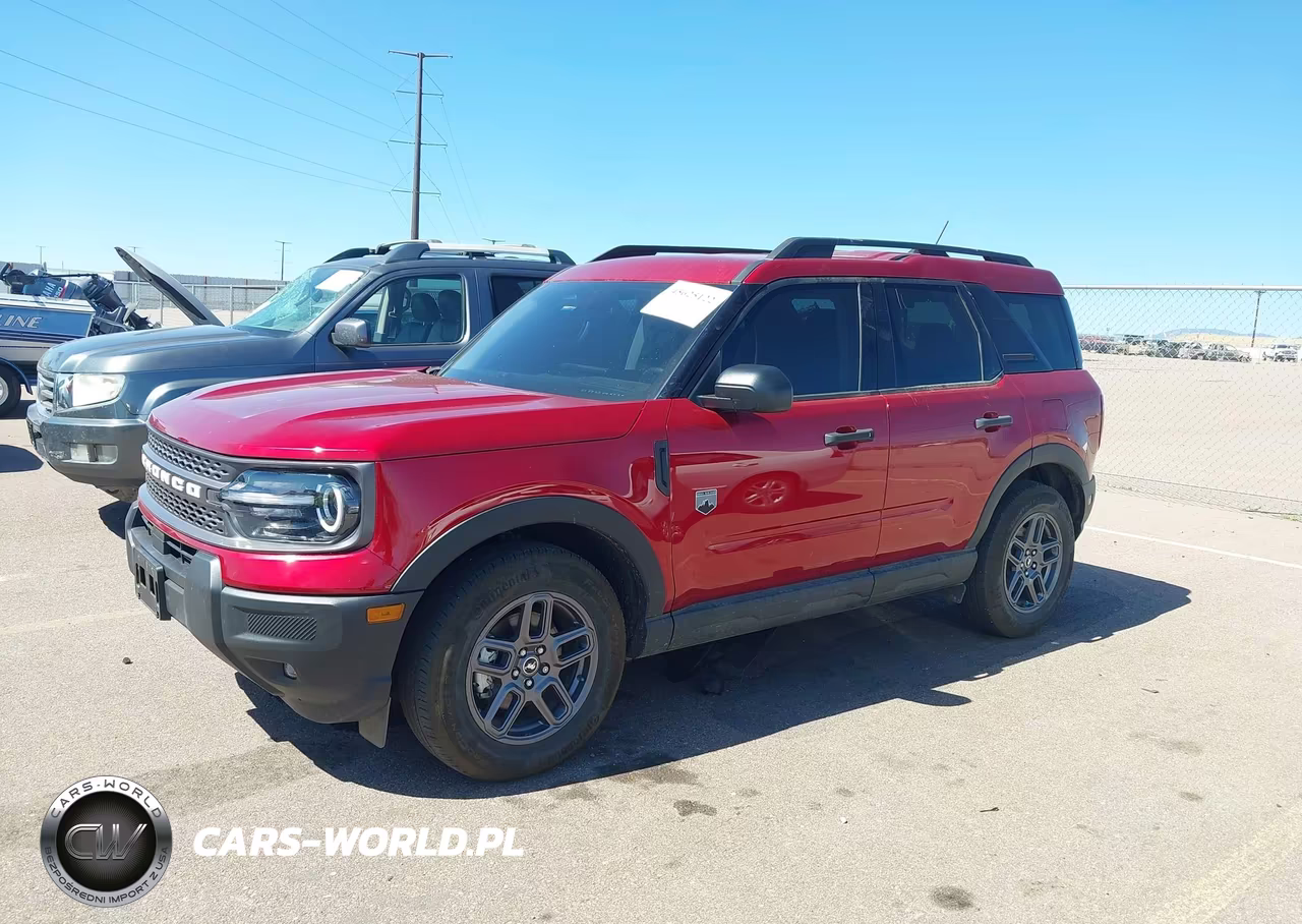 2025 Ford Bronco Sport Big Bend VIN:3FMCR9BN1SRF09433 - 2