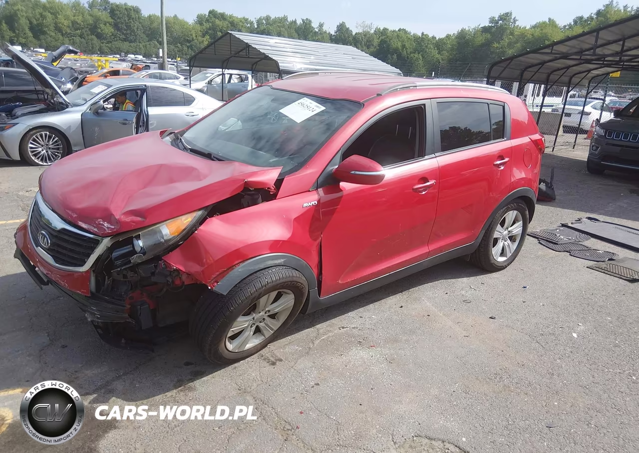 2011 Kia Sportage Lx VIN:KNDPBCA28B7076019 - 2