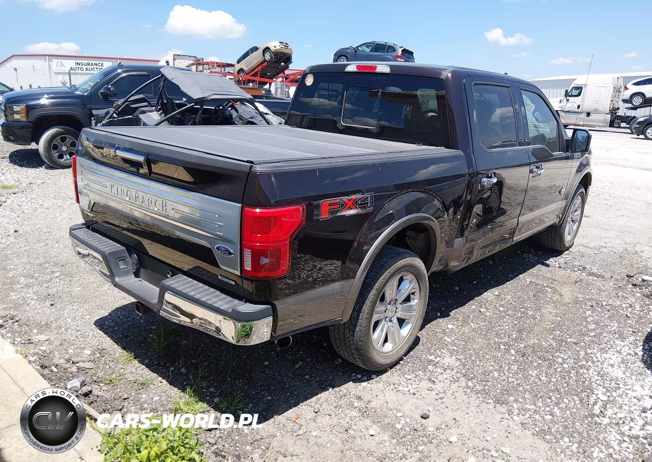 2018 FORD F-150 KING RANCH VIN:1FTEW1EGXJFA30637 - 4