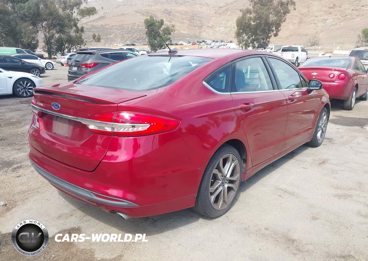2017 Ford Fusion S VIN:3FA6P0G73HR416571 - 4
