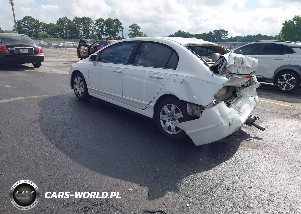 2011 Honda Civic Lx VIN:19XFA1F59BE031841 - 3