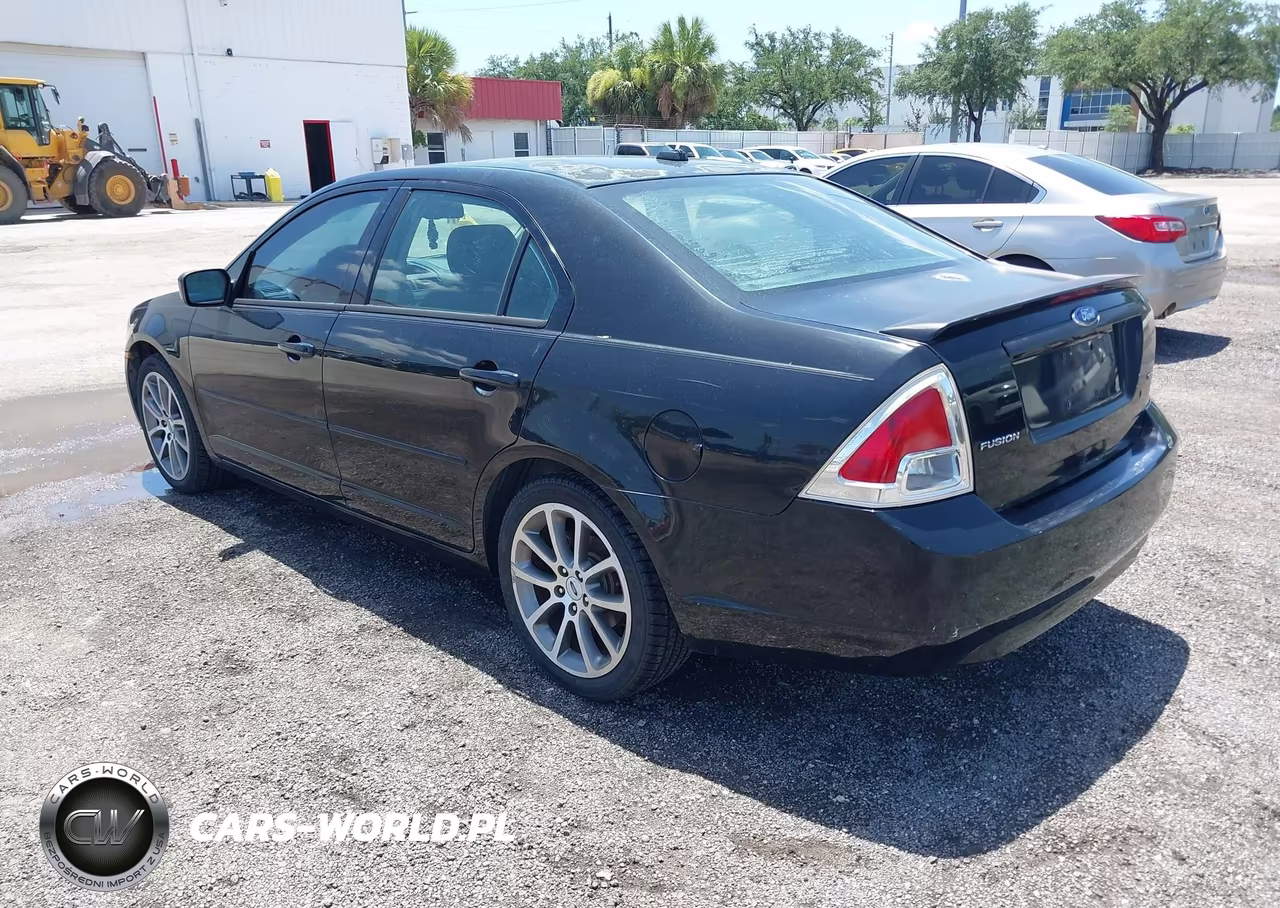 2008 Ford Fusion Se VIN:3FAHP07Z18R196986 - 3