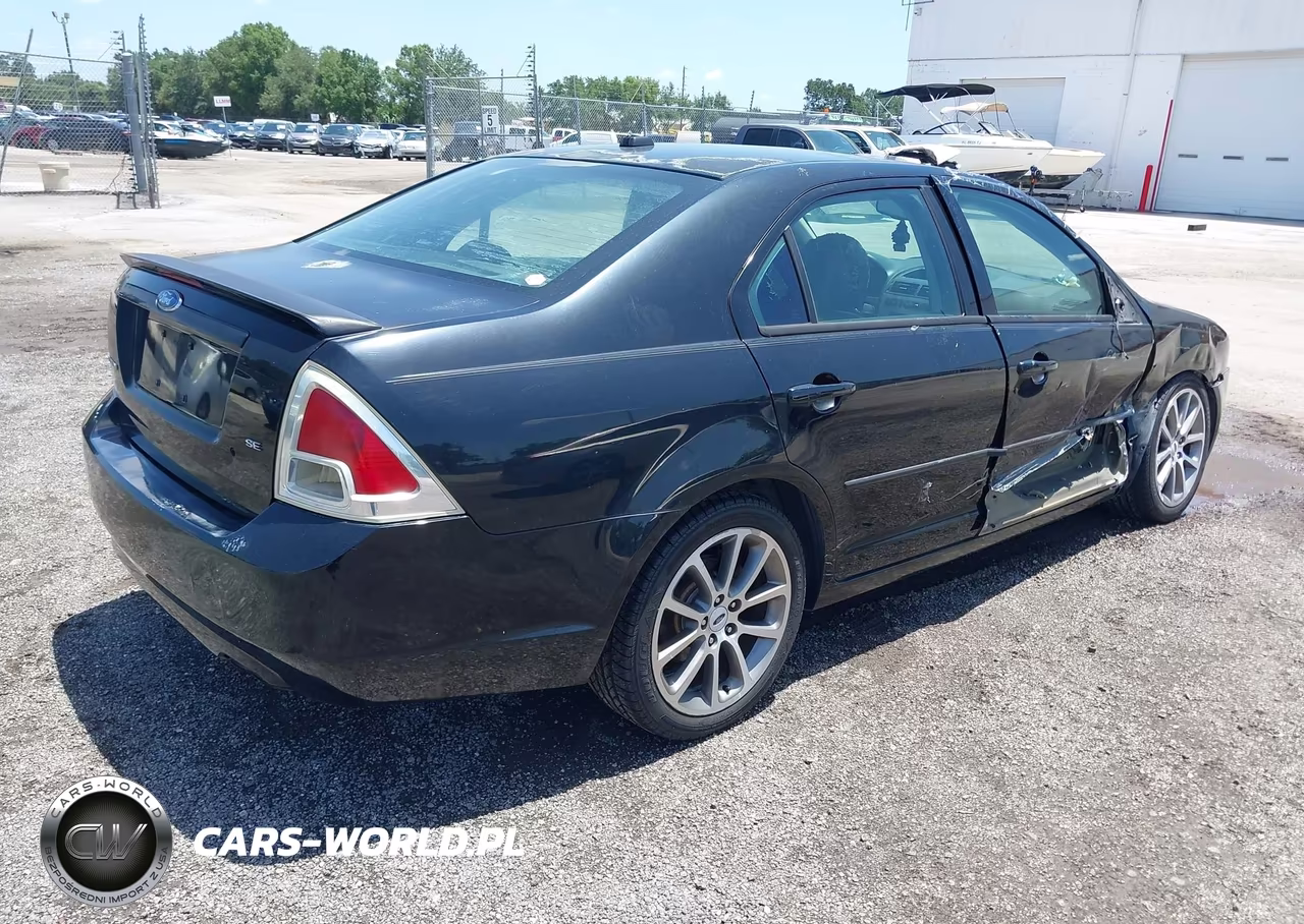 2008 Ford Fusion Se VIN:3FAHP07Z18R196986 - 4
