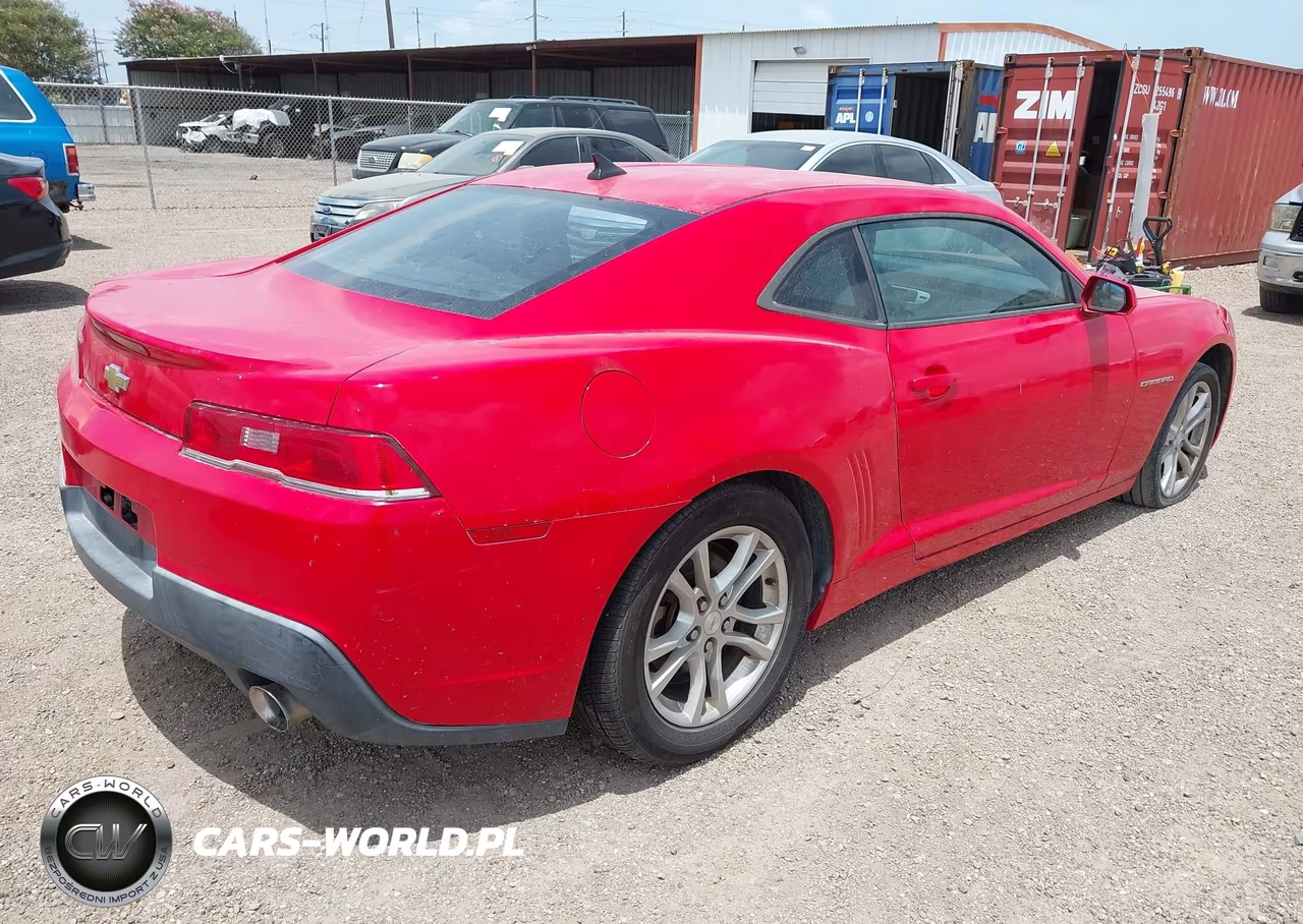 2015 Chevrolet Camaro 1Lt VIN:2G1FD1E32F9207178 - 4