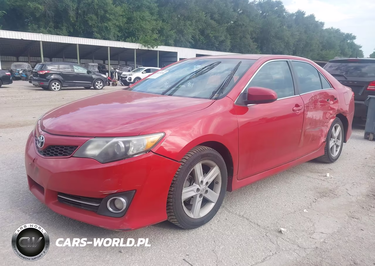 2012 Toyota Camry Se VIN:4T1BF1FK7CU608404 - 2