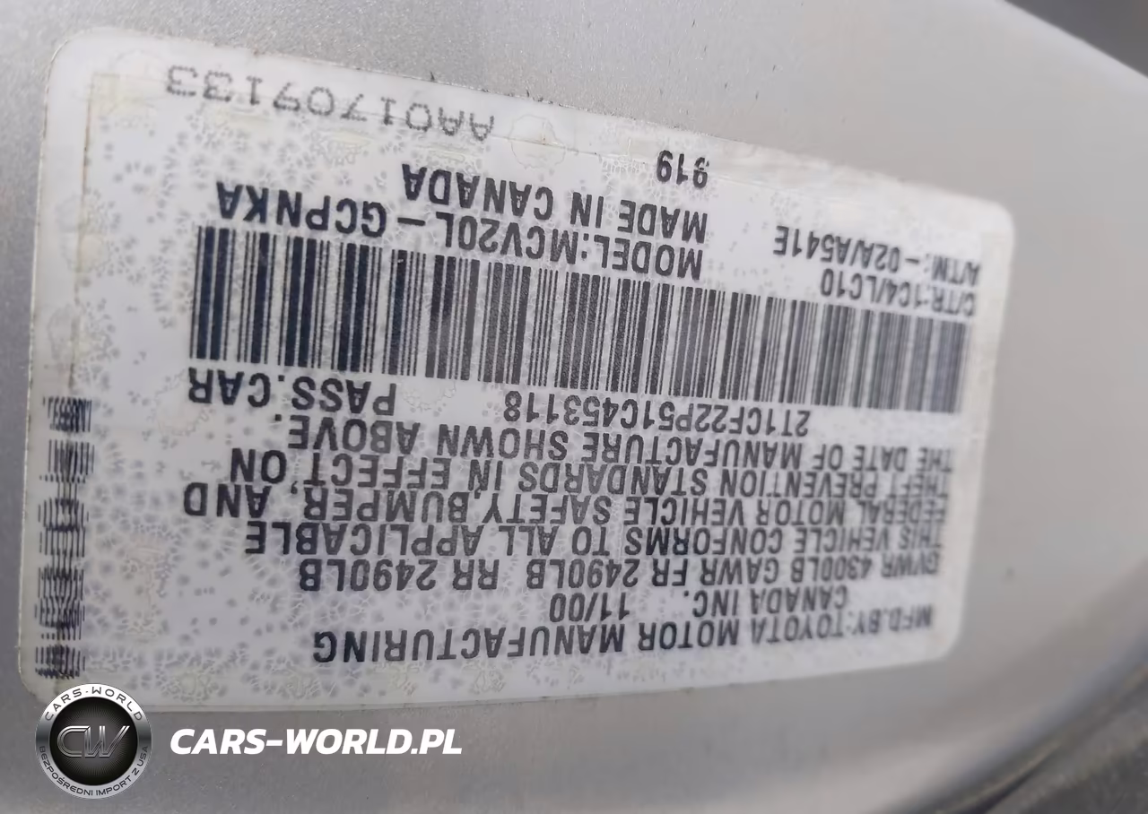 2001 Toyota Camry Solara Sle V6 VIN:2T1CF22P51C453118 - 9