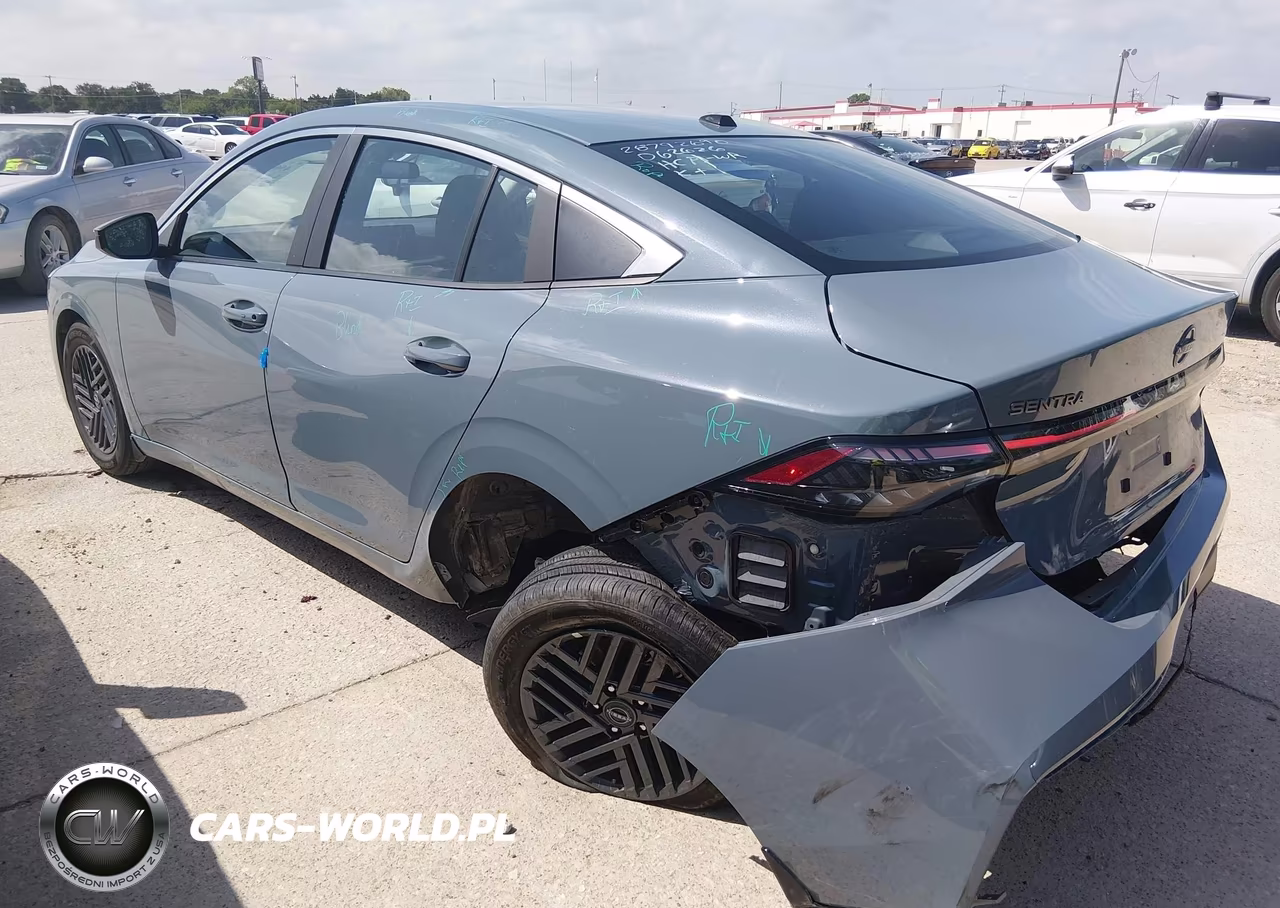 2026 Nissan Sentra Sv VIN:3N1AB9CV4TY262059 - 3