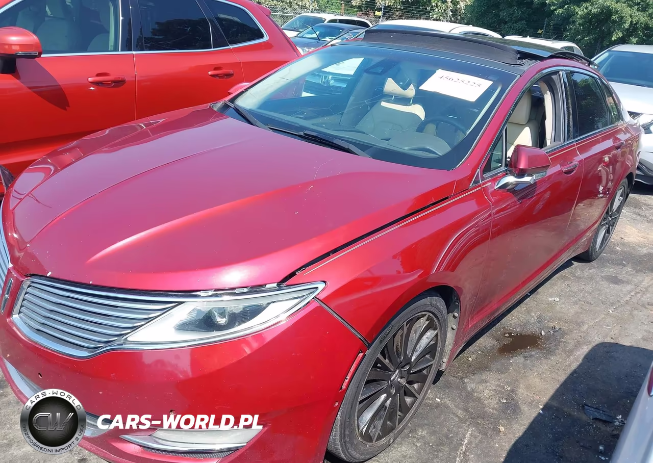 2013 Lincoln Mkz VIN:3LN6L2G9XDR806575 - 2