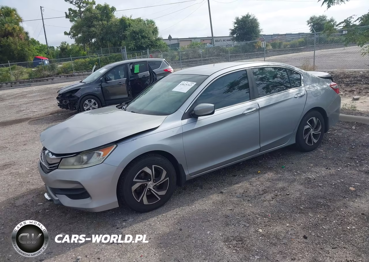 2016 Honda Accord Lx VIN:1HGCR2F39GA015991 - 2