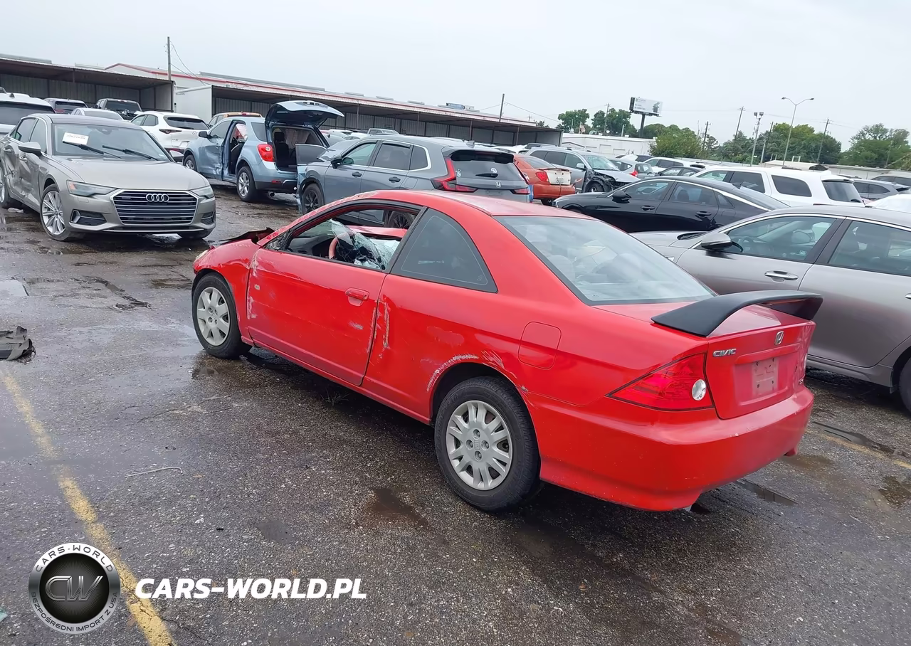 2004 Honda Civic Lx VIN:1HGEM22594L003760 - 3