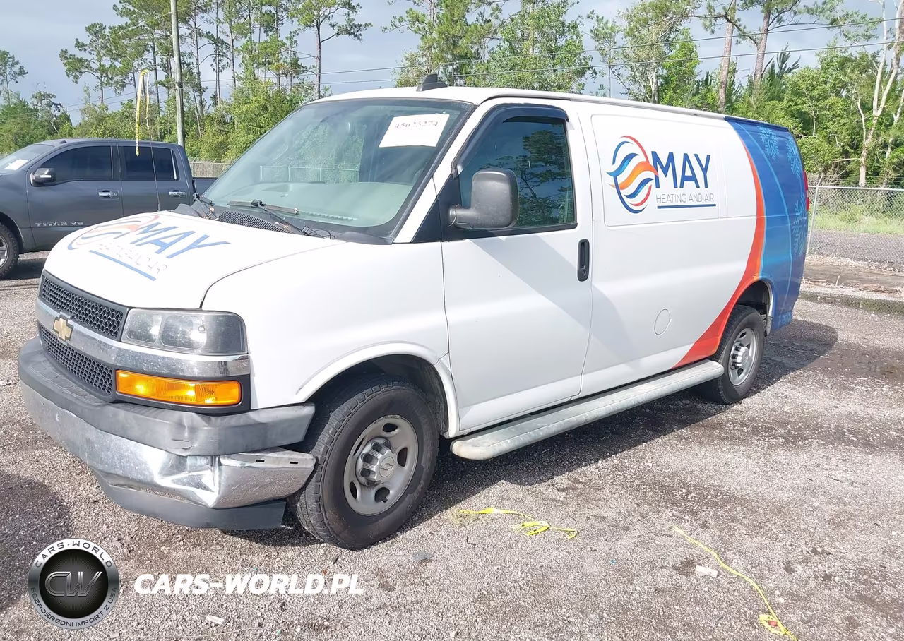 2019 Chevrolet Express 2500 Work Van VIN:1GCWGAFG4K1358859 - 2